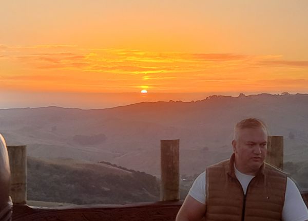 Thompson Hokianga sharing his korero on the summit Te Taumata